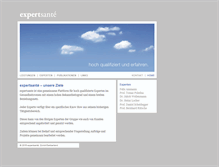 Tablet Screenshot of expertsante.ch